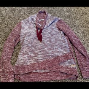 Calvin Klein maroon pullover